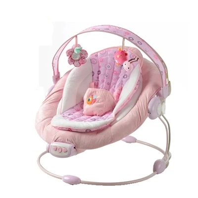 Us 123 28 Free Shipping Baby Bouncer Swing Automatic Baby Vibrating Chair Musical Rocking Chair Electric Recliner Cradling In Bouncers Jumpers