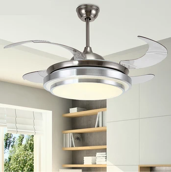 

verborgen mes ventilator plafond bulb 110-240v variabele frequentie elektromotor fan light