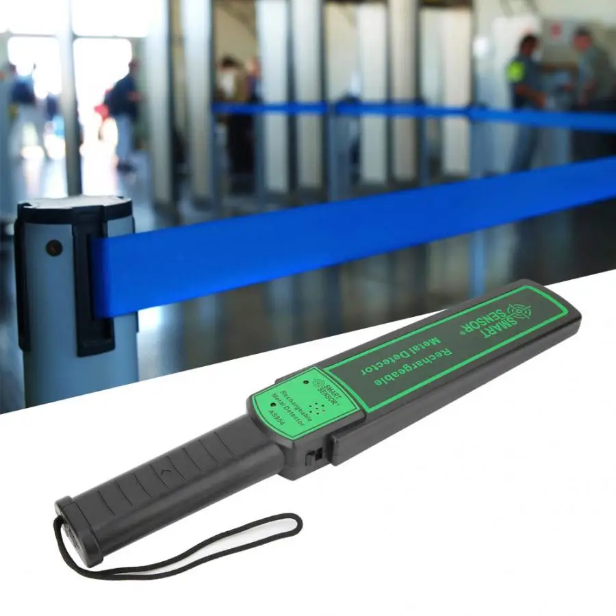 SE Handheld Metal Detector Portable Security Scanner Wand