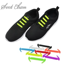 Модные шнурки без завязок бег ленивые шнурки эластичные и водостойкие силиконовые все кроссовки 8 цветов дополнительно как подарок