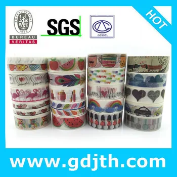 

2290 china wholesale jiataihe washi tape removable romania DIY scrapbook solid color adhesive triangle rose DIY 90pcs/lot