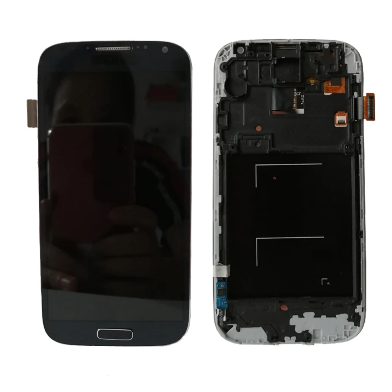 S4 lcd для SAMSUNG Galaxy S4 экран дисплея i9505 i9500 i9505 i9506 i9515 i337 lcd сенсорный экран дигитайзер с рамкой I9500 lcd