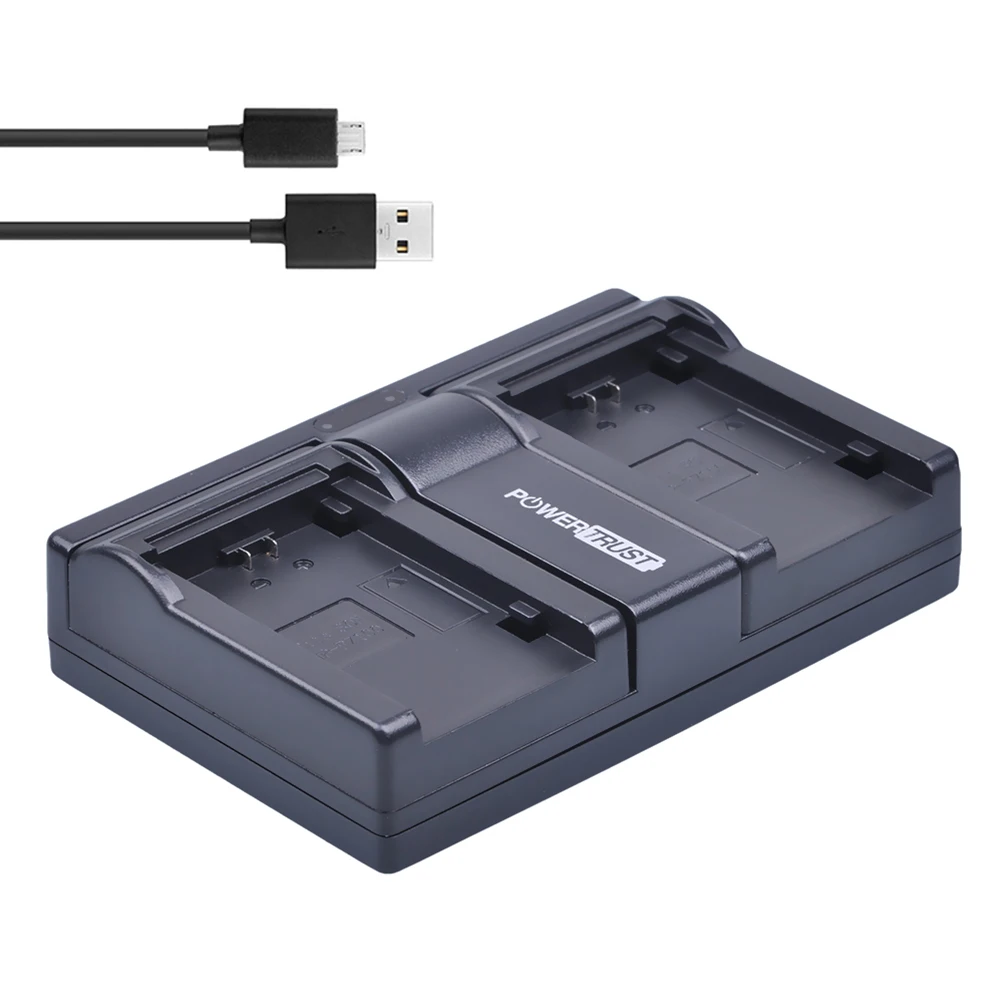 Buy PowerTrust NPFZ100 NP FZ100 FZ100 USB Dual Charger for Sony NP FZ100, BC