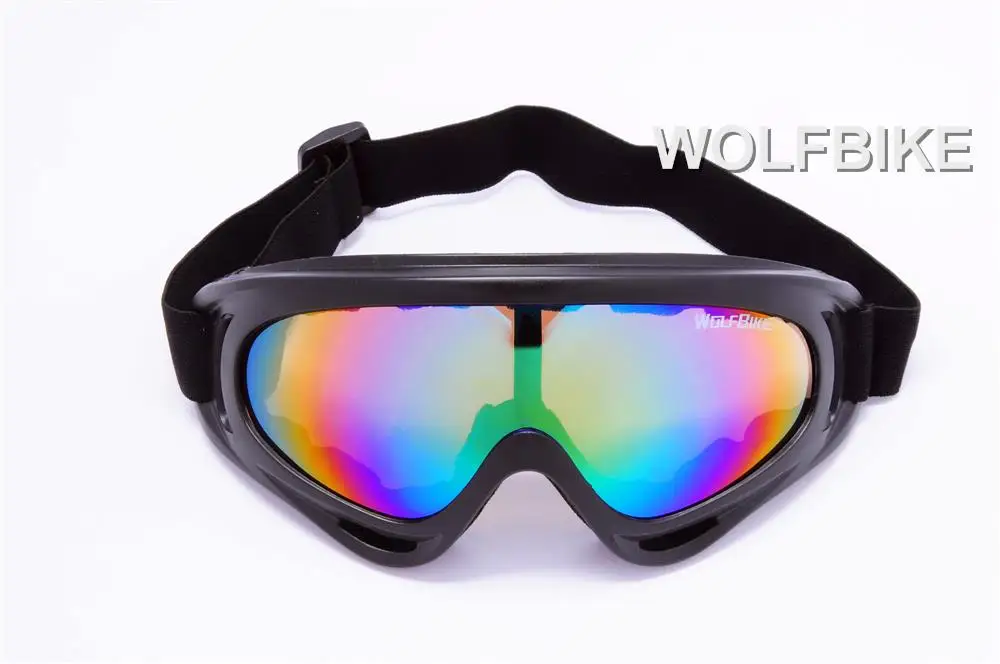 WOLFBIKE Oculos Ciclismo Велоспорт Снегоход Лыжные очки защитные очки Открытый Мотоцикл Солнцезащитные очки прозрачные