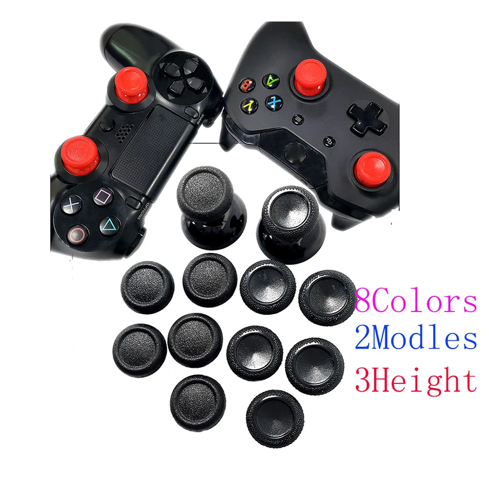 

8Sets Removable Swap Thumbsticks For PS4 PS4 Slim Extended Thumb Grips Joystick Cap For Xbox one Elite