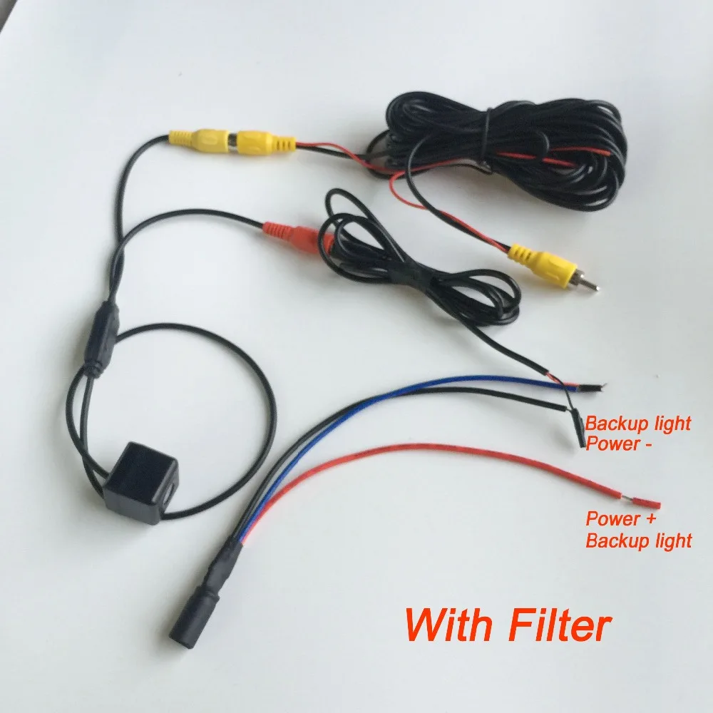 Car Rear View Parking Camera Wires Connecting Installation / Stabilized 12V DC Power Relay / Capacitor / Filter / Rectifiers on Aliexpress.com | Alibaba ...