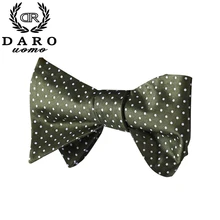Fashion Polka Dot Men Bow Tie Handkerchief Set Adjustable Woven Jacquard Self Bow Tie Bowtie Wedding Party gravata borboleta–7