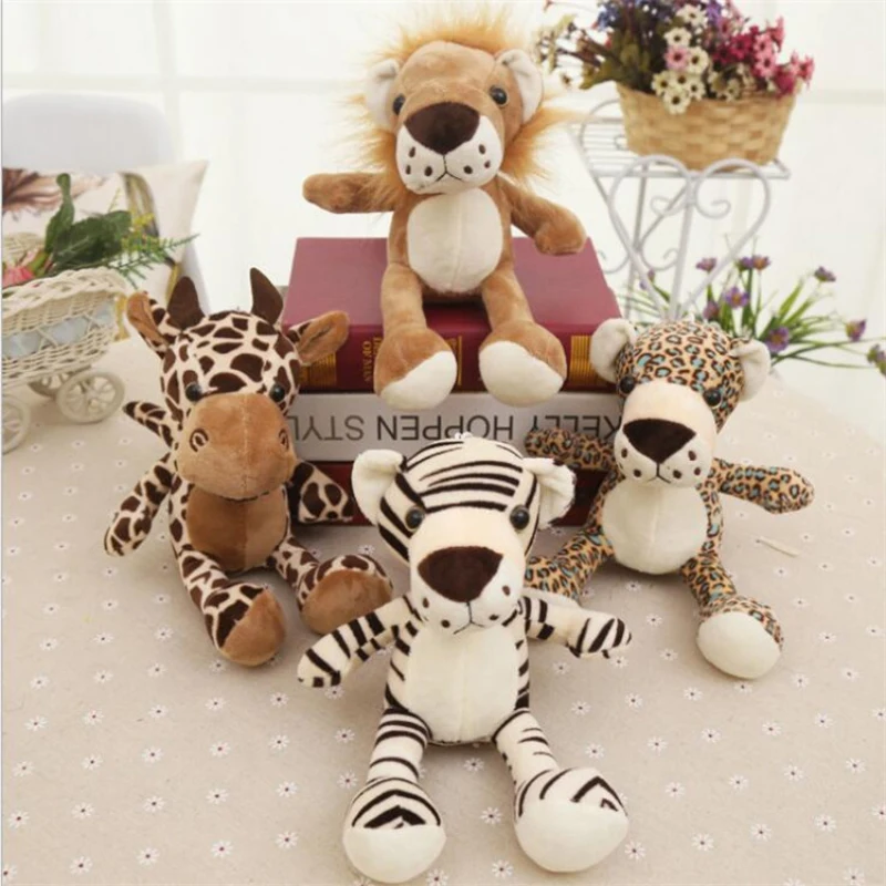 

Animal Short Plush Toys 4 Style Real Life Plush Stuffed Toys Kawaii Gift Birthday Hobby Simulation Toys For Children 20cm Plushs