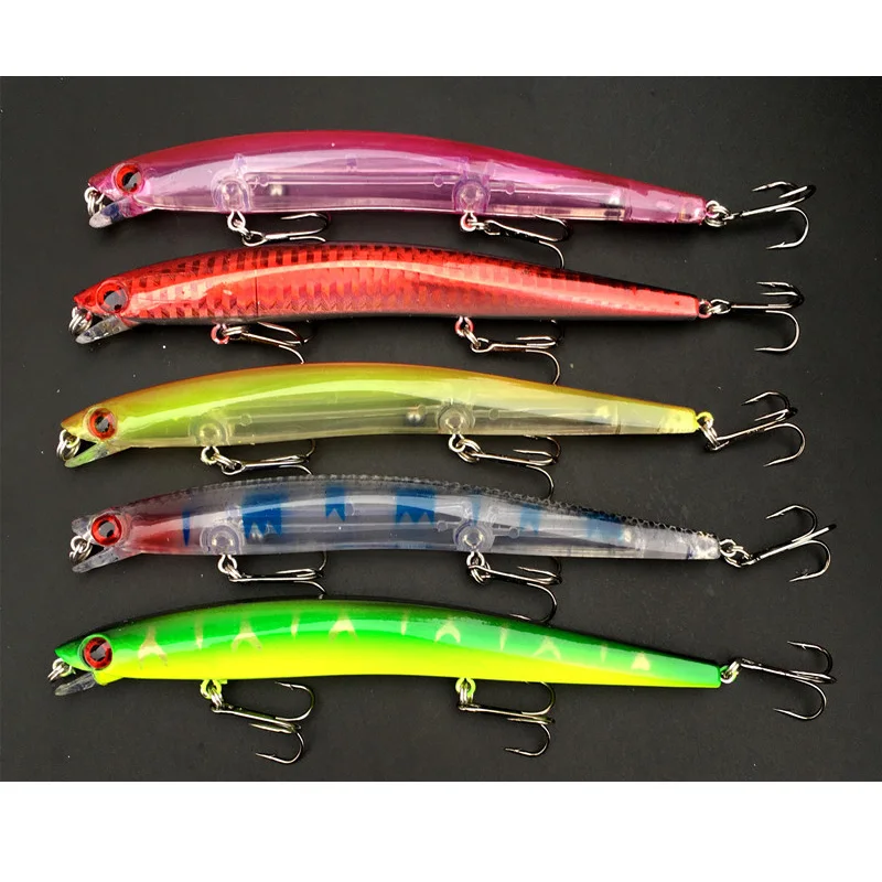 

5pcs/Lot 13g/13cm Fishing Wobbler Spoon Bait Minnow Fishing Lure Fishing Lures Artificial Hard Bait 0.5-1m Fishing Accessories