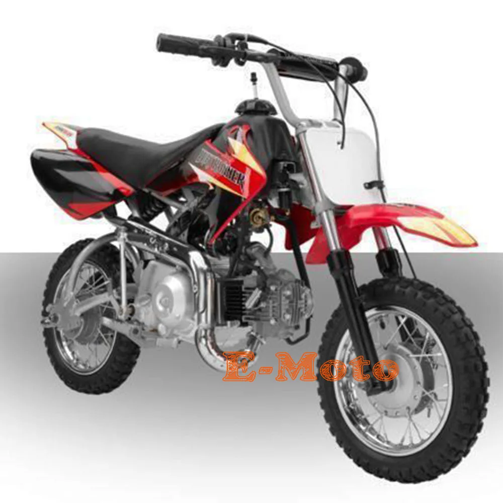 Красные наклейки Наклейка для HONDA XR50 CRF50 Грязь велосипед ямы ROKETA SSR COOLSTER RICARDO