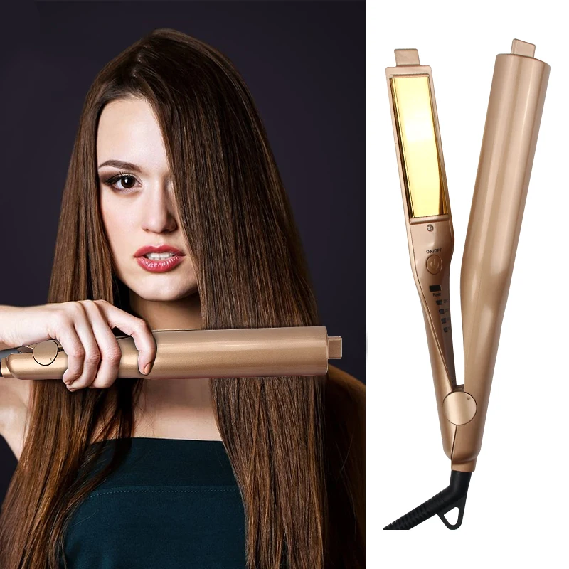 Csw 40 59w Hair Straightener Splint Double Use Hair Curler Rolling