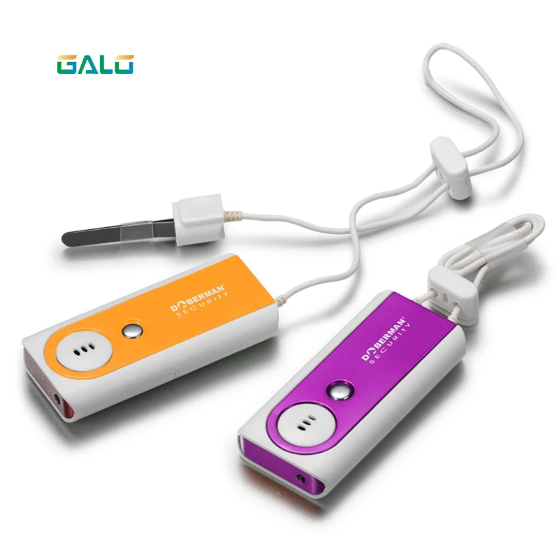 Buy Portable anti theft alarm door portable flashlight