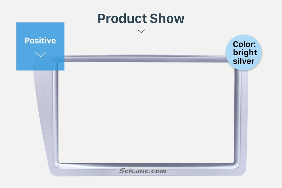 Seicane яркий серый двойной 2 Din автомобильный радиоприемник для 2001-2005 Honda Civic RHD Панель рамка стереоинтерфейс dvd-плеер