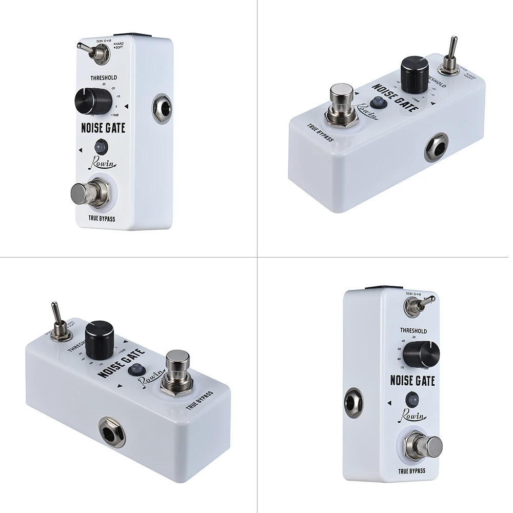 Rowin LEF-319 noise Gate шумоподавление гитарный эффект педаль 2 режимов алюминиевый сплав оболочки истинный обход