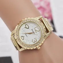 2017 New Luxury Gold font b Watches b font font b Women b font Big Digital