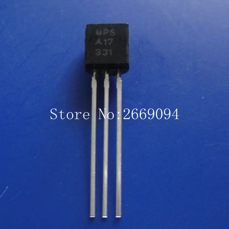 

100pcs/lot MPSA17 transistor MPSA17 TO-92 Transistor