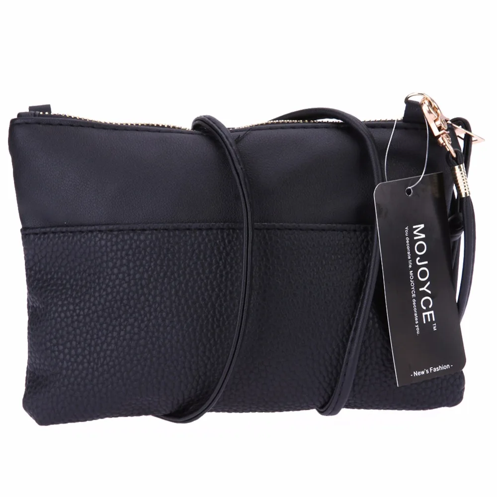 أزياء المرأة حقيبة ساعي السيدات بو الجلود غلاف قابض حقيبة يد صغيرة عارضة Crossbody أكياس Bolsas الأنثوية موهير