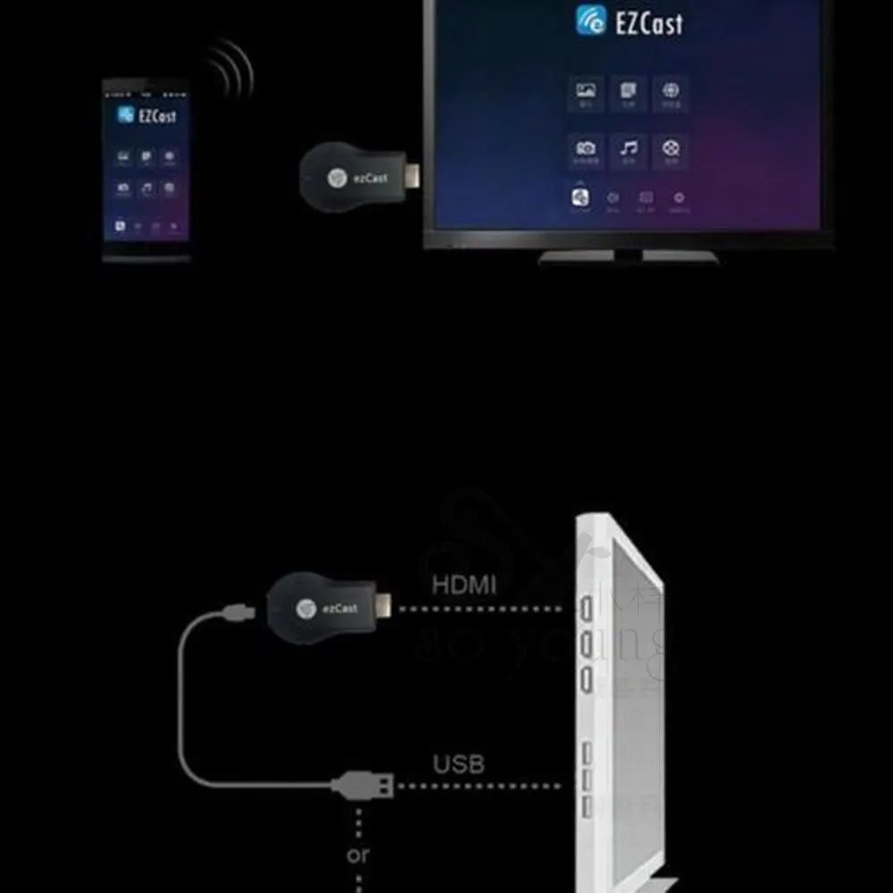 EZcast m2 экран HDMI адаптер ТВ-карты HDMI 1080 P Wi-Fi Дисплей приемник ключа Поддержка Miracast DLNA AirPlay Оконные рамы IOS Andriod