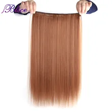 Blice химическое длинный Шелковый Прямо леска волосы расширение с кружевом 20 дюймовый провод не клип в термостойкие накладные волосы