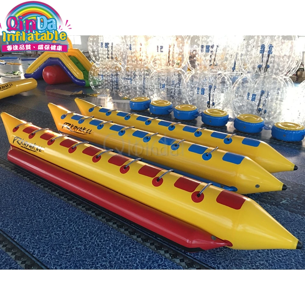 Однотрубная надувная лодка/надувная летучая рыба Банановая лодка/надувная лодка банан для продажи