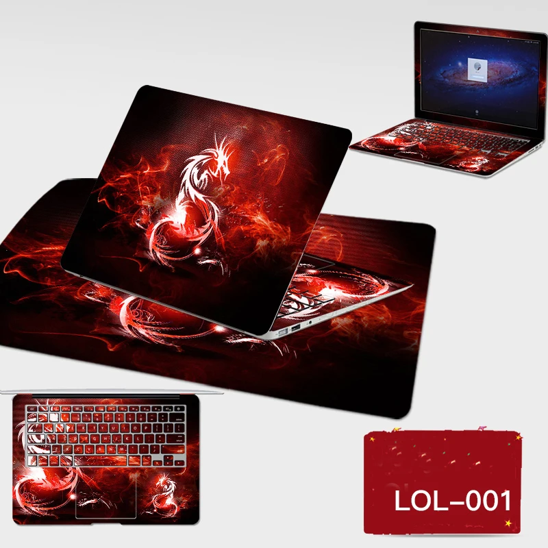 

Laptop Stickers with Same Style Mouse Pad Skin for Lenovo xiaoxin 310/7000/5000/air pro/zhaoyang E41/e51 80/e52 80/e42 80/K22 80