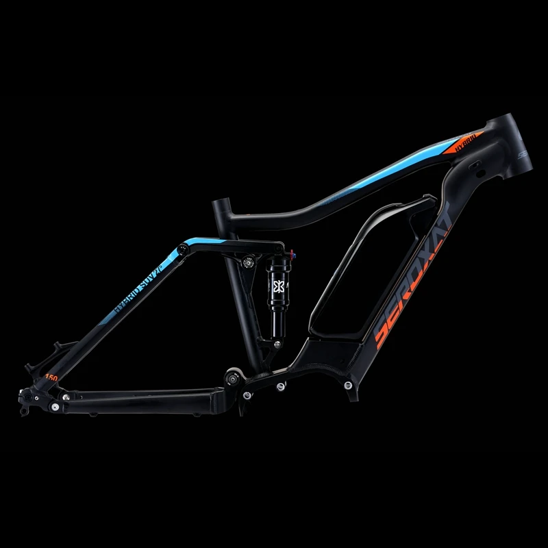 Flash Deal MTB E BIKE motor bike frmae SUV suspension frame aluminium alloy cross country electric frames shock bicycle downhill frame 2