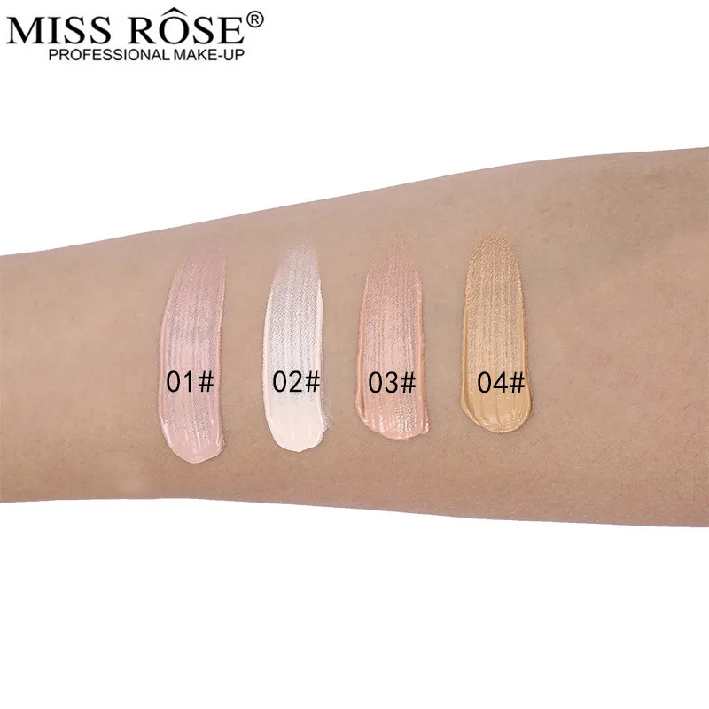 Miss Rose брендовая основа для макияжа лица Жидкая Основа BB крем отбеливающий консилер увлажняющий масляный контроль водонепроницаемый Maquiagem 30 г