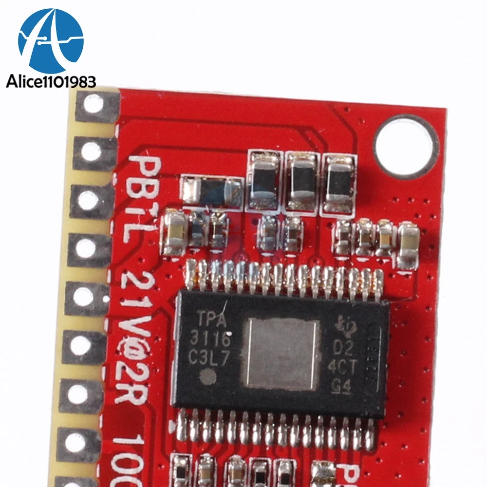 OEP50W TPA3116D2 2 двухканальный D класс ШИМ Мини цифровой усилитель модуль Super Board 50Wx2 TDA7498