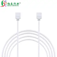 Câble d'extension 4PIN RGB blanc noir | 1M 2M 3M 5M 10M DC 12V, câble cordon d'alimentation pour bande lumineuse 3528 5050 RGB