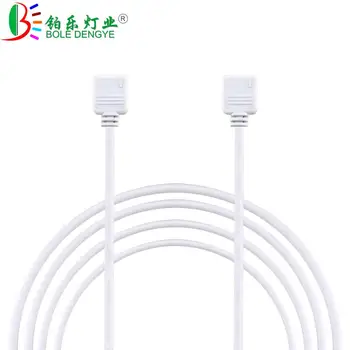 

White Black 4PIN RGB Extension Cable 1M 2M 3M 5M 10M DC 12V Wire Cord Cable For 3528 5050 RGB LED Strip Light