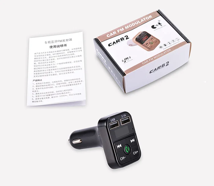 Автомобильный комплект громкой связи беспроводной Bluetooth fm-передатчик ЖК MP3-плеер USB зарядное устройство 2.1A Hands Free аксессуары для стайлинга автомобилей