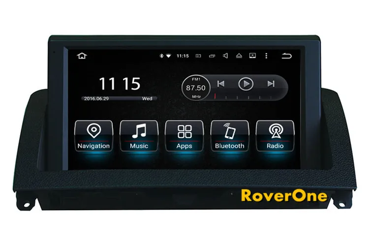 Top RoverOne Android 7.1 Car Multimedia Player For Mercedes C Class W204 C180 C200 C220 C300 Radio Stereo GPS Navigation PhoneLink 1