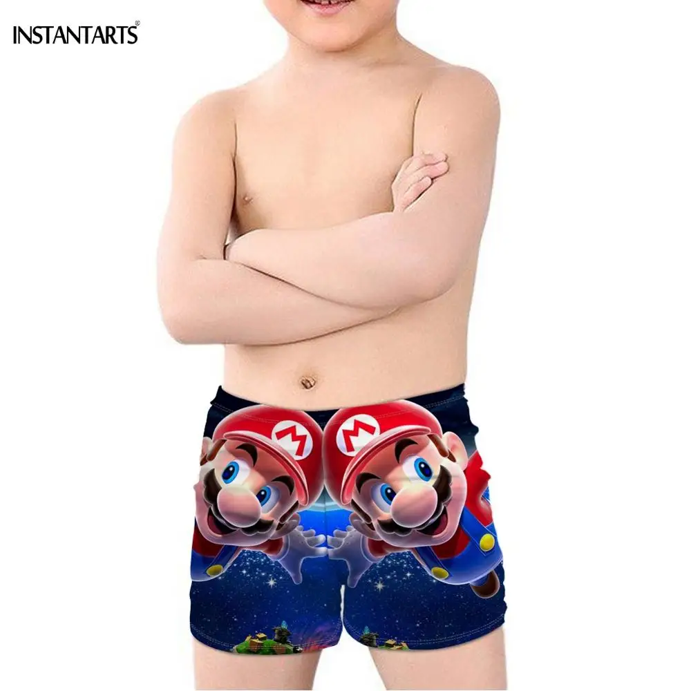 mario swim trunks