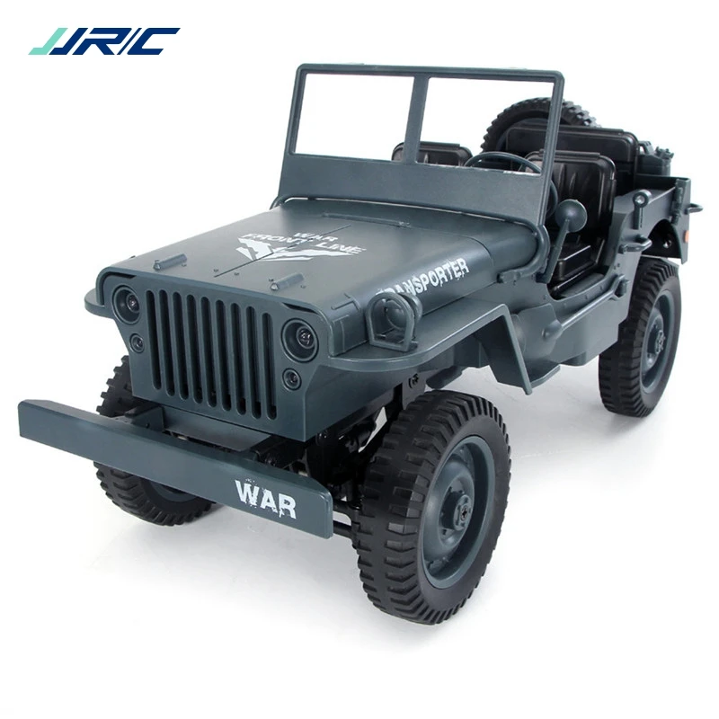 JJRC Q65 2,4G 1/10 Jedi пропорциональный 15 км/ч 2,4 г дистанционное управление гусеничный RC автомобиль с передатчиком зарядное устройство игрушки детские подарки - Цвет: Blue no Canopy