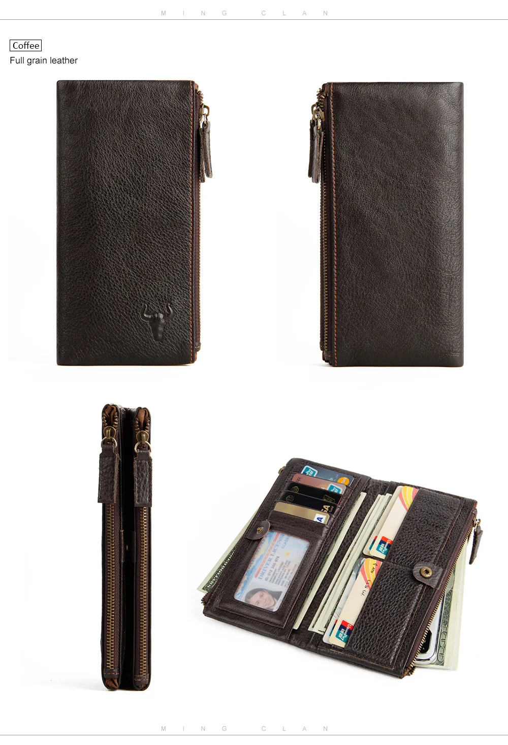 genuine leather wallet