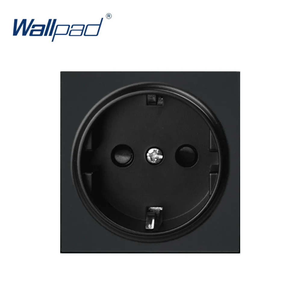

Wallpad EU German Socket Electric Outlet Function Key For Module only 55*55mm