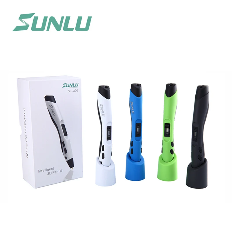 

3D Pen SUNLU SL-300 3D Printer Pen ABS/PLA Filament Modeling Arts Crafts Best Gift For Boys And Girls To DIY Drawing-Blue 3d pen