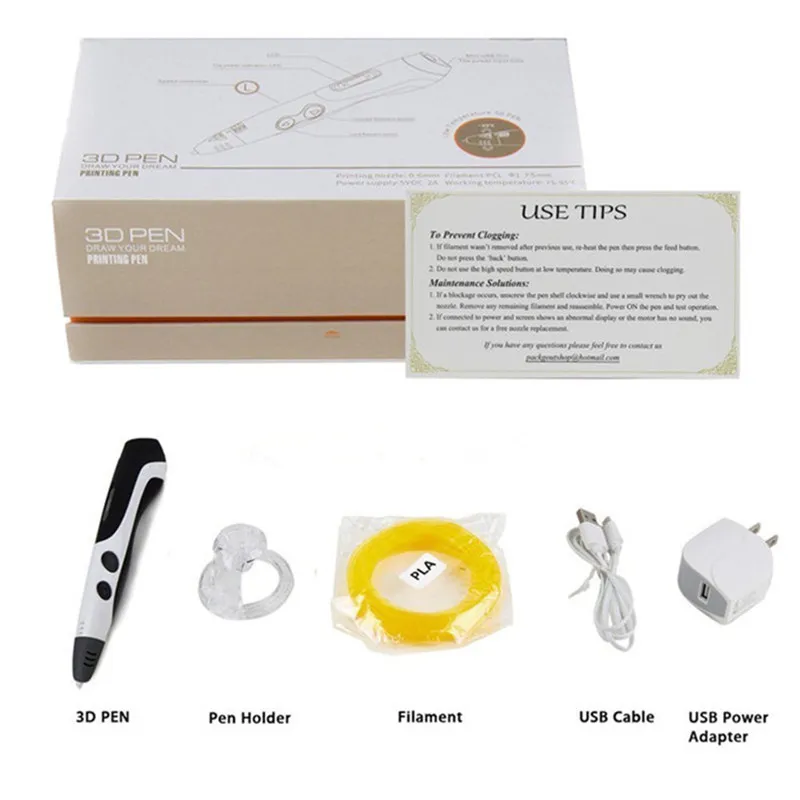 

2018 Newest 3D Pen Smart 06A 3D Doodler Pen Kits 3D Printing Pen with LCD Display for Kids, Doodling, Artist, DIY, Drawing
