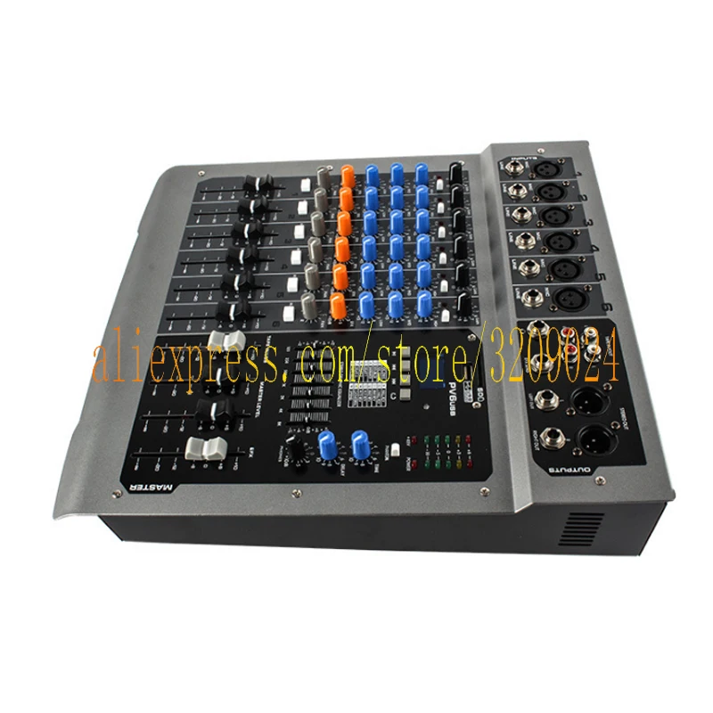 6 channel with MP3 / USB Reverberation Microphones