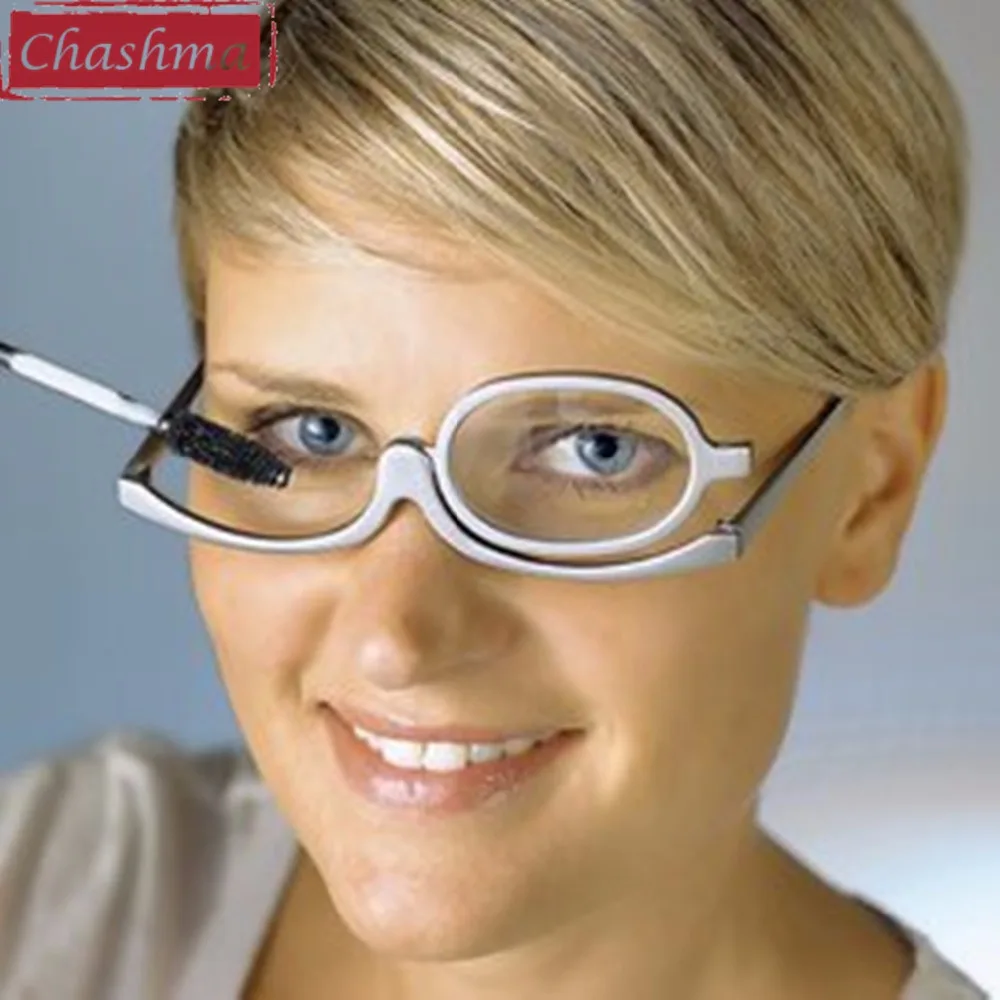 make up glasses