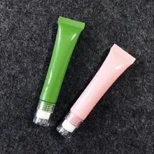 1 шт 20 мл/г высокое качество пустой крем для глаз рулон шариковая трубка, косметические мягкие контейнеры для шлангов, сжимающий Уход За Кожей Мягкий Тюбик для крема