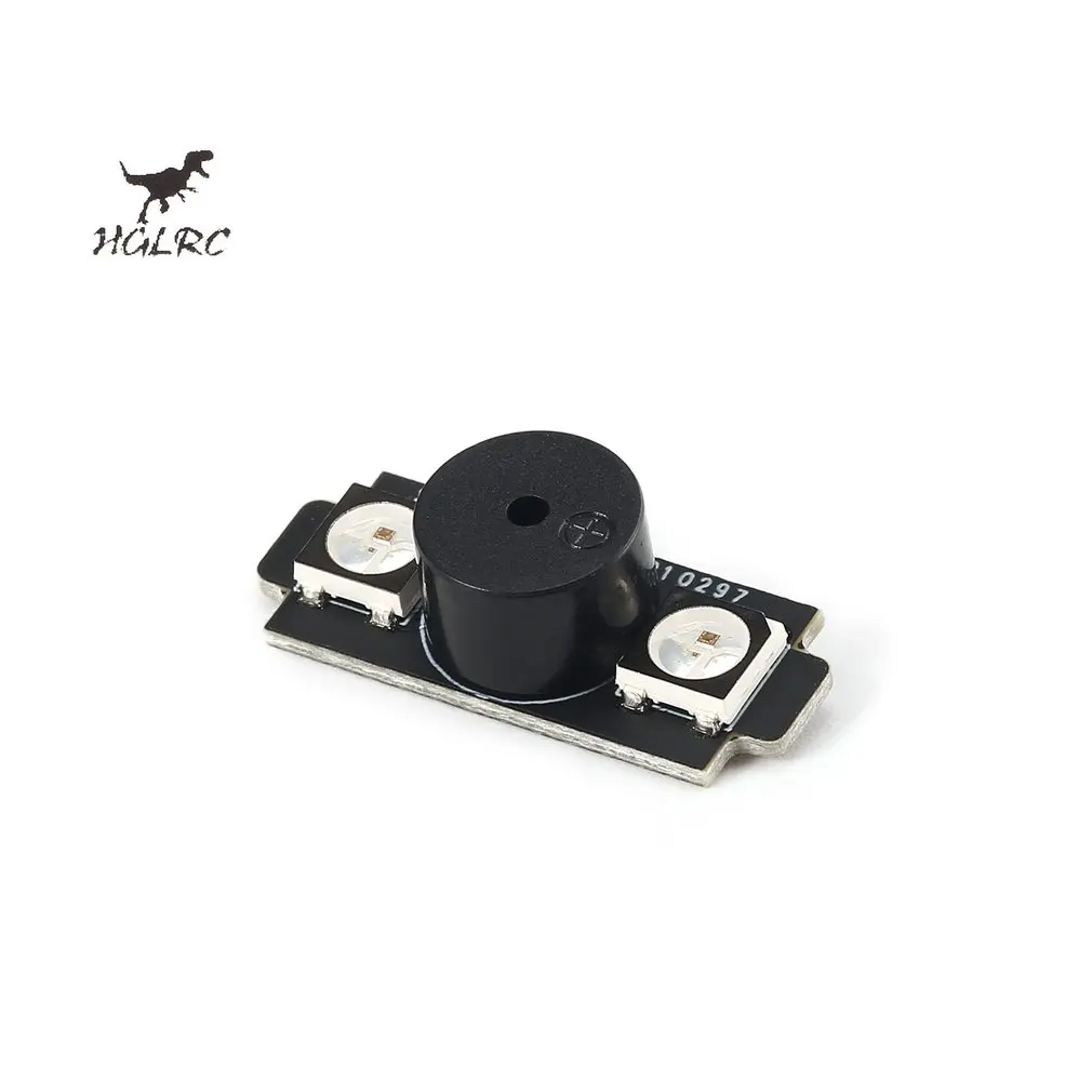 

HGLRC WS2812B 5V 2-in-1 Colorful LED Base Motor Light with Buzzer Alarm for Naze32 F3 CC3D Flight Control FPV RC Racing Drone