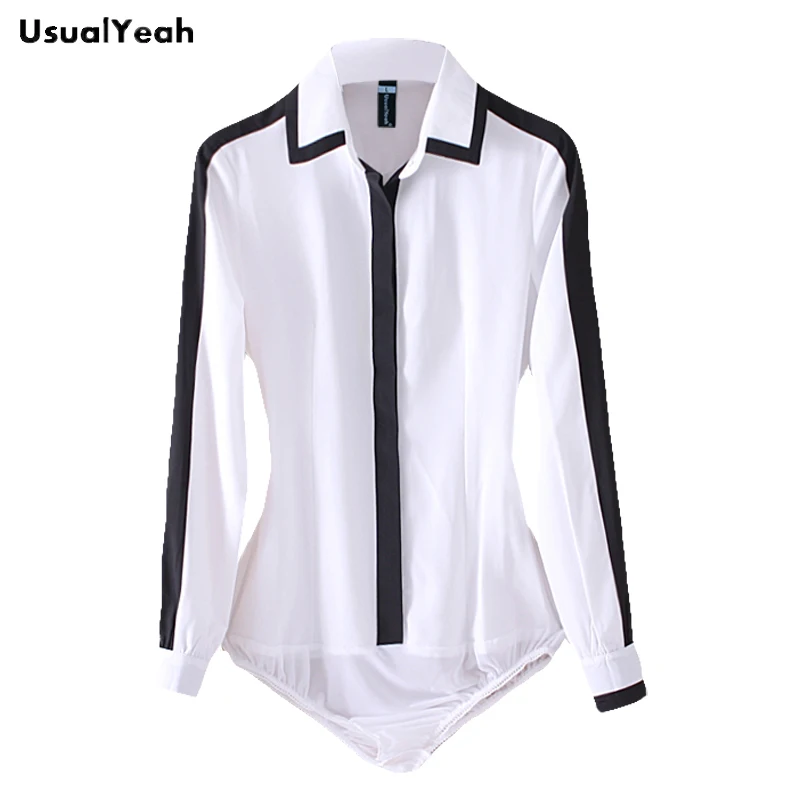 New Fashion Women White and Black Formal Blouse Office Shirts Fashion Body Shirt Long Sleeve Women Work Tops S-XXL ladies white shirt