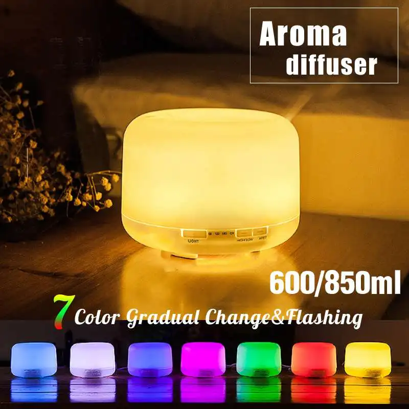 

2 Types Air Humidifier USB Charging LED Aromatherapy Diffuser 7 Color Led Night Light Aromatherapy Essential Oil Aroma For Home