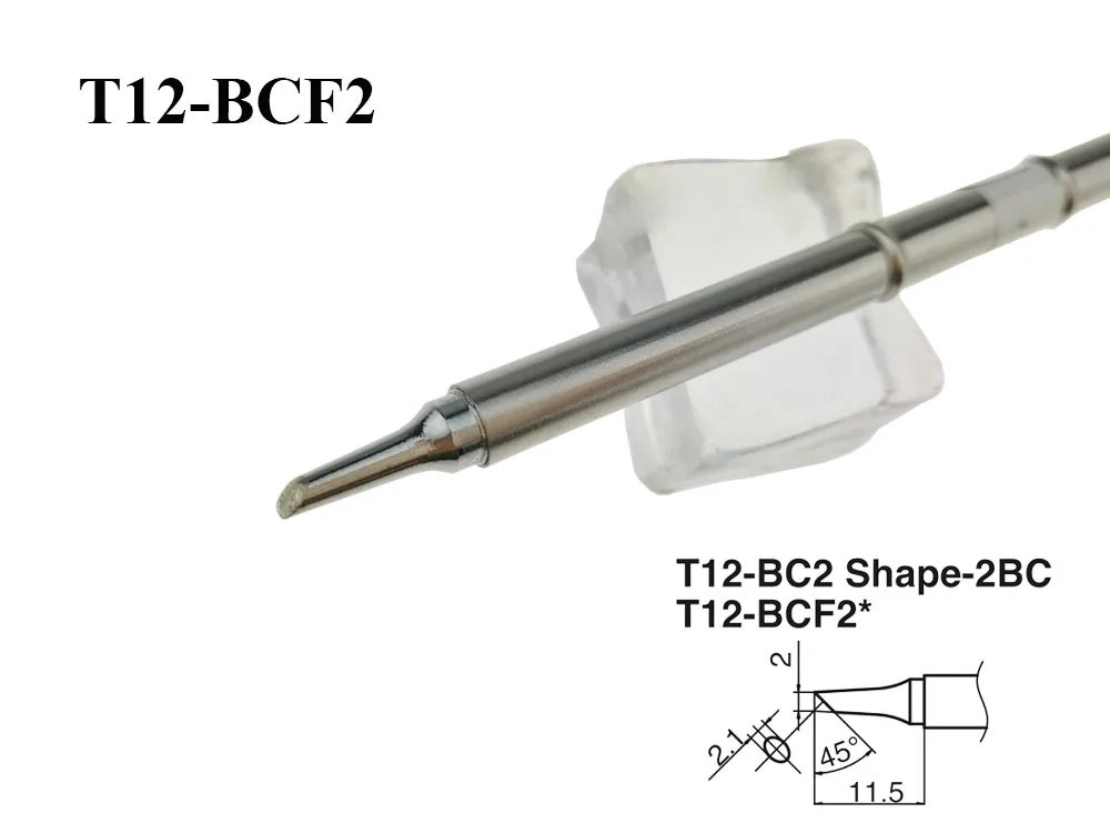 T12-BCF2 Electronic Soldering Iron Tips 220v 70W Solder Tools Lead-Free FX-951 FX-952 FX-950 Welding Iron Tip FM2028 Handle (13)