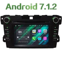 7” 2GB RAM Quad Core Android 7.1.2 4G WiFi SWC Car DVD Multimedia Player Radio Stereo For Mazda CX-7 2007-2015 GPS Navigation
