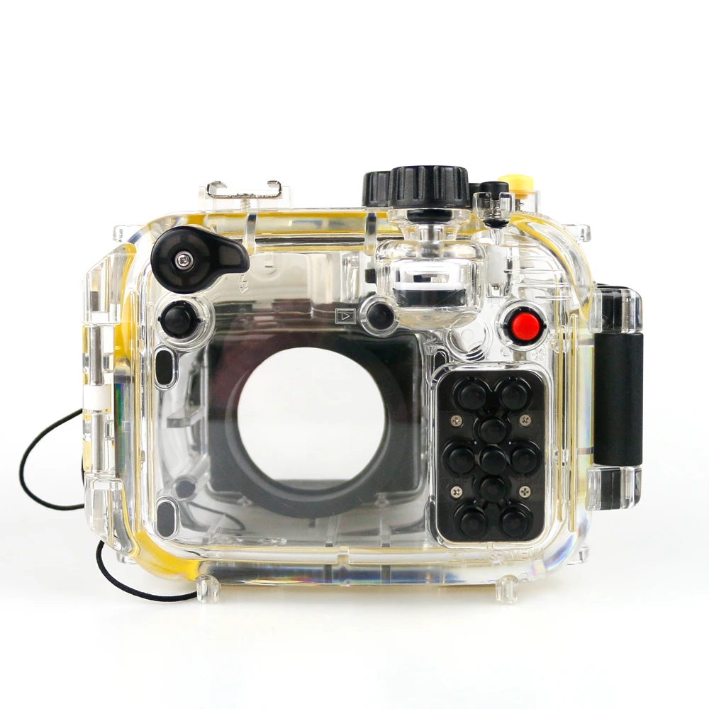 Для Canon G15 Водонепроницаемый чехол Профессиональный Дайвинг фотографии Подводный 40 м глубина Камера Корпус 67 мм Интерфейс со всеми Порты