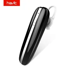 HAVIT Bluetooth наушники, 4,1, Bluetooth наушники, 13 часов, время вызова, гарнитура, деловые, одиночные, беспроводные наушники с микрофоном