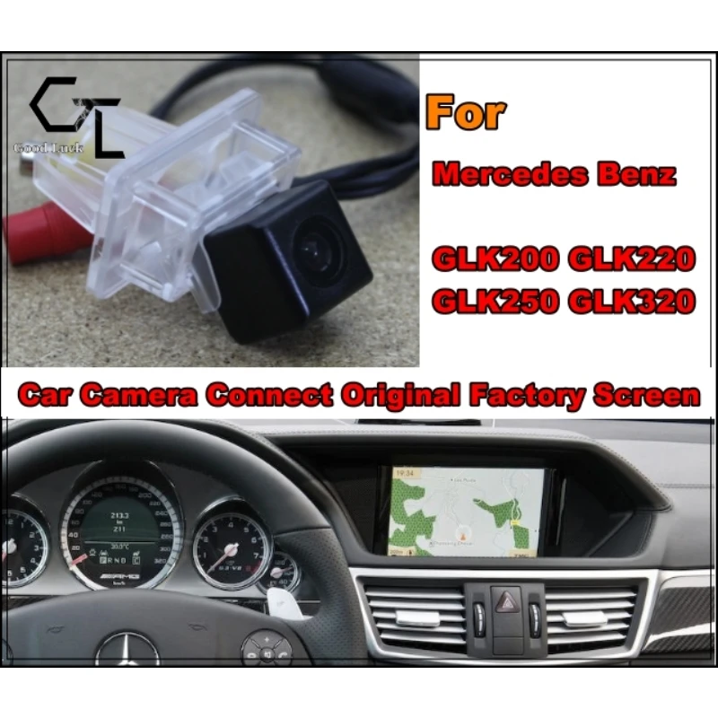 Оригинальный экран для Mercedes Benz GLK200 GLK220 GLK250 GLK320 RCA & Car backup парковочная камера