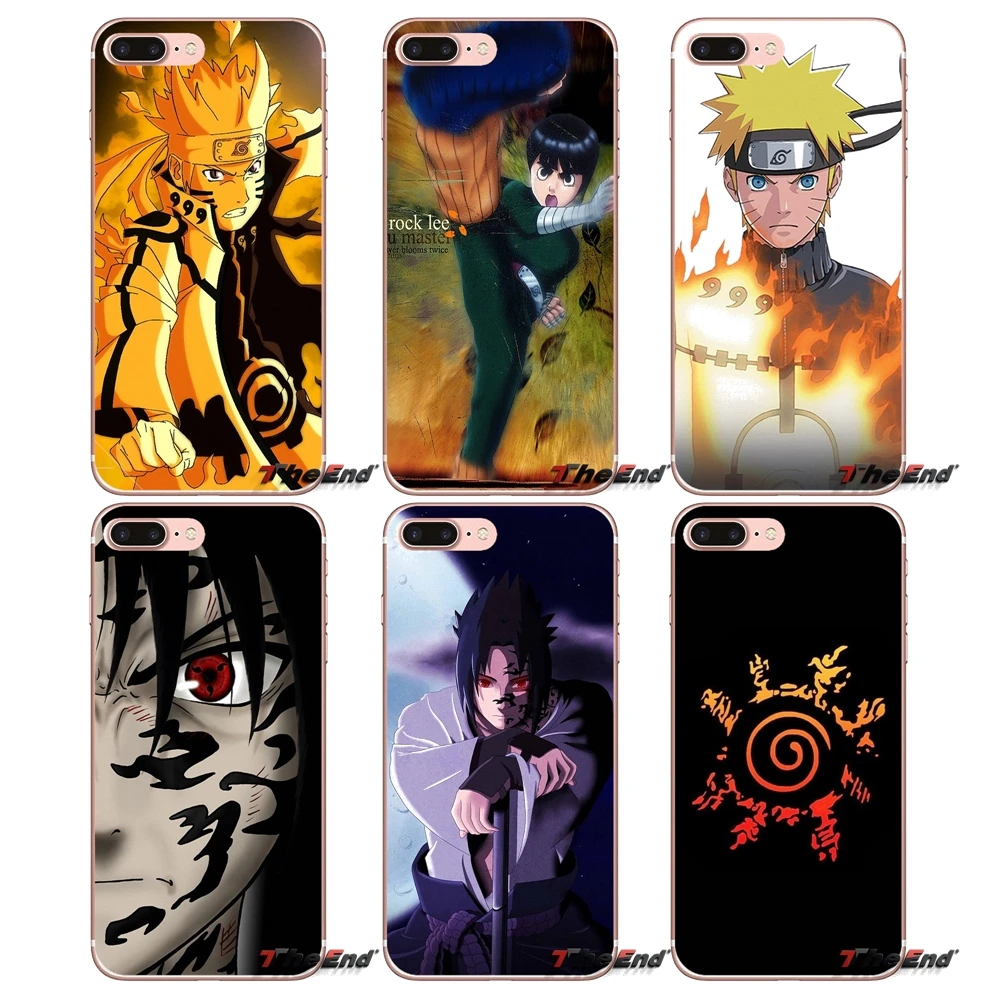 USA Seller Apple iPhone 5 SE  Anime Phone case Naruto Kakashi vs Itachi 5s